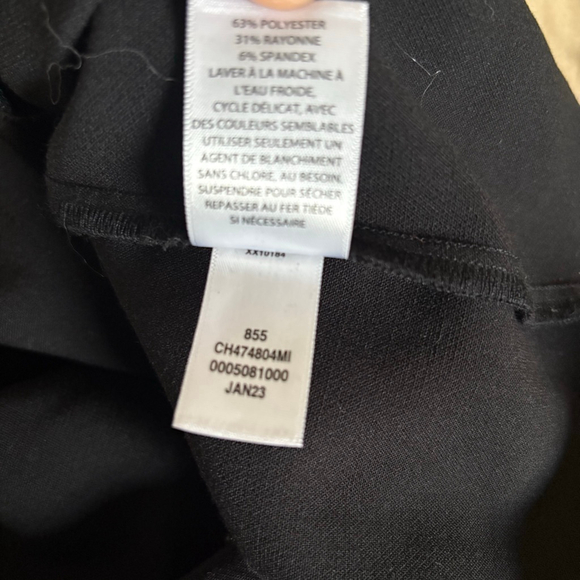 Women's Chelsea28 Black Square Neck Midi Dress XS - Picture 14 of 14